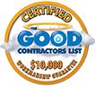Certified Good contractors list logo